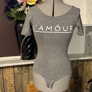 Gray Women's Top